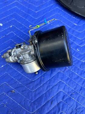 632631 Tecumseh Troy Bilt Chipper Vac H50 5hp Carburetor With Linkage Spacer Air Cleaner