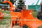 Tph-122 Mackissic Mighty Mac Wood Chipper Schredder 3-point Pto