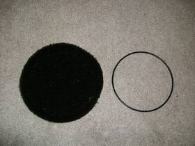 1908662 Troy-bilt 1901827 Chipper Vac#47279 Steel Ring1901827 Filter H50 Tecumseh Used