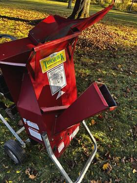 Troy-bilt 190412 Troy-bilt Super Tomahawk Chipper Shredder 8hp 11087 Briggs And Stratton Tow Bar