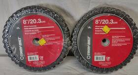 Troy-bilt 634-05281 Troy-bilt 8 Inch Drive Wheel Assembly Set Of 2 New