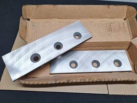 101175-001 Vermeer 2 New Chipper Blades 12 Inch Long X 3.5 Wide