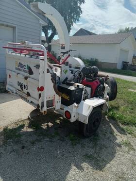 Dc610 Vermeer 2012 Altec 6-7 Inch Wood Chipper Fully Serviced Ready To Work