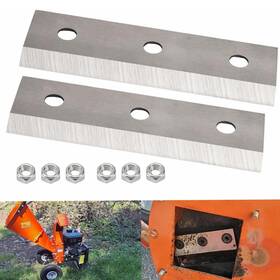 Waldenlife 787562249695 2 Set Replacement Blades For C40 Wood Chipper/shredder/mulcher W