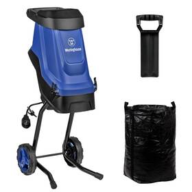 Westinghouse B0dyqfgs5j 1.7 Inch 15 Amp Electric Mulcher Chipper Shredder With 12 Gal Bag