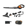 Wg545.4 Wg545 Worx Cordless Blower Battery Included 845534016659