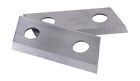 Gut019 Wood Chipper Shredder Mulcher Replacement Dual Edge Blade Knives Set Qty 2