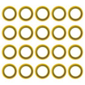 1zjagxcbl Ymapinc 20pcs Oil Drain Plug Washer Rubber Anti Slip Crush Washers Gasket Gear Lube