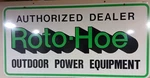 Roto-hoe Dealer Outdoor Power Equipment Sign Rotary Tiller Shredder Wood Chipper. Fixed Price $175.00.