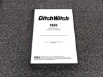 Ditch Witch 1820 Trencher Parts Catalog Manual. Fixed Price $134.84.