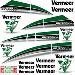 Decal Kit Fits Vermeer Brush Chipper Sticker Wrap 7YR Vinyl. Fixed Price $189.95.