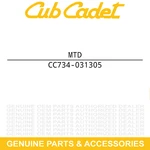 Mtd 734-031305 Wheel Assembly 10" X 2.52 Remington CS45M4 RM45MCS. Fixed Price $37.95.