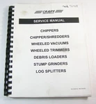 Crary 70380 70050 Chipper Shredder Vacuum Trimmer Grinder Service Repair Manual. Fixed Price $131.29.