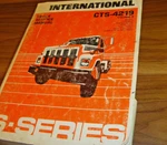 1986 International 4900 8100 S-series Engine & Trans Service Manual CTS-4219. Fixed Price $106.23.