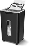 Wingwise Auto Feed Paper Shredder, 60 Sheets Cross Cut, Cd/credit Card. Fixed Price $95.00.