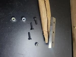 Genuine Troy Bilt Chipper Nut 1901825, Bolt GW-9592, And Blade/ Bin. Fixed Price $91.00.