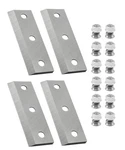 Pack Wood Chipper Blades With Screw Compatible Greatcircleusa GUO054 M.... Fixed Price $49.32.