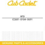 Mtd 681-0104-0691 Hopper Bracket Assembly Craftsman Remington RM45MCS CS464N. Fixed Price $55.77.