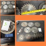 Vintage Saw & Dado Set Lot Oldham Stanley Chipper Blades Woodworking. Fixed Price $30.00.