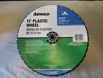 Arnold 11" Plastic Wheel Universal X 1.75" 60 Lb Rating Fits Most. Fixed Price $9.97.