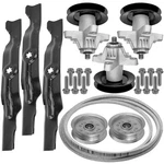 Spindle & Blade W/ Pulley Belt For Cub Cadet 1550 Sltx 1050 Lgtx 50". Fixed Price $122.00.