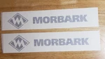 Morbark Wood Chipper Decals Stickers Gloss Black 24 (2) Equipment Trailer Usa!. Fixed Price $31.87.