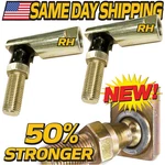 (2 Pack) Ball Joint Tie Rod 3/8" X 7/16" Fits Mtd, Cub Cadet, Troy-bilt, Toro. Fixed Price $9.48.
