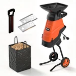 Electric Wood Chipper Shredder 1.75 Inch Capacity Yard Waste Mulcher Maxlander. Fixed Price $299.99.