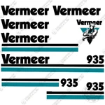 Fits Vermeer 935 Decal Kit Wood Chipper - 7 Year Outdoor 3M Vinyl!. Fixed Price $89.95.