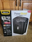 New Fellowes Powershred 11C Cross-cut Shredder Sheet Capacity 4350001. Fixed Price $140.00.