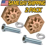 (2 Pack) 917-04074 Deck Height Gear Fits Cub Cadet Mtd W/ 710-0528 936-0119 Bolt. Fixed Price $13.99.