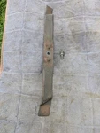 Troy-bilt 8655R Mtd 1755990-0637 Mulching Blade 22" Lg W/ Shaft & Bolts. Fixed Price $36.89.