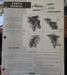 Ariens 928001 928005 928002 Shredder Grinder 928010 Chipper Parts Manual. Fixed Price $14.88.