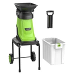 Steelite 120V 15-AMP Electric Wood Chipper Shredder With 13-GAL Collection Bin. Fixed Price $159.99.