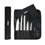 Pirge Ecco 6-PIECE Masterchef Knife Set With Roll Bag 35194 Turkish. Fixed Price $198.00.