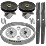 Celox 42" Deck Spindle Blade Belt Pulley Rebuild Kit For Cub Cadet LTX1040. Fixed Price $105.00.