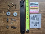New Oem Genuine Cub Cadet Mtd White Troy Bilt Rubber Chute Strap Kit 689-00313. Fixed Price $19.95.