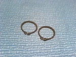 Two Cub Cadet, Mtd, Snap Rings. 916-0102, 716-0102 New Oem Part C-71. Fixed Price $6.00.