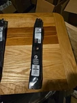 (qty 2) Troy-bilt Mtd 38" Mower Blade 942-0610 742-0610 Star Center Hole. Fixed Price $27.99.
