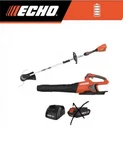 Echo DCP-BVRVS1 Eforce Trimmer & Blower Combo Kit With Charger. No Battery. Fixed Price $159.95.