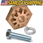 Mower Deck Adjustment Gear Fits Mtd 917-04074 717-04074 717-1553 W/bolt & Washer. Fixed Price $9.89.