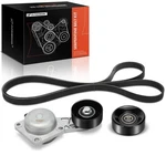 A-premium Engine Serpentine Drive Belt Kit Compatible With Ford & Starcraft B.... Fixed Price $108.32.