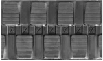 Bobcat Rubber T180 T190 T550 T570 T590 T595 320X86X49 (2-TRACKS). Fixed Price $1715.00.