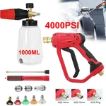 4000PSI Pressure Washer Gun Car Lance, 1L Cannon Spray Bottle Snow Foam. Fixed Price $32.98.
