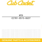 Mtd 781-0515-0637 Front Support Bracket Craftsman CS464N. Fixed Price $47.06.