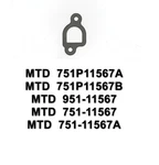 Mtd 751P11567B, 951-11567 Cub Cadet Troy Bilt Carburetor Gasket Usa Made. Fixed Price $6.25.
