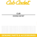 Cub Cadet 932-04167 Torsion Spring CS3310 CS3210 CS2210 424M710 24A. Fixed Price $14.95.