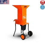 Electric Leaf Mulcher Shredder Heavy Duty 15AMP 120V Eco-friendly Outdoor Use. Fixed Price $400.05.
