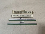 Pair (2), Vintage Anderson Company Indestructo Wiper Blades 7.25" W/ Paperwork. Fixed Price $99.00.