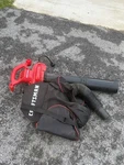 Craftsman Electric Leaf Blower Vacuum Mulcher Corded W/ Bag. Fixed Price $49.99.